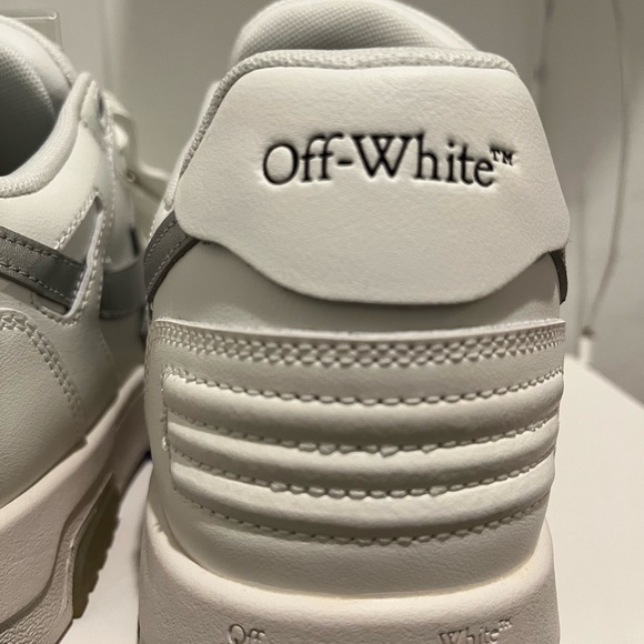 OFF WHITE OUT OF OFFICE SNEAKERS (SILVER) - Picture 2 of 10